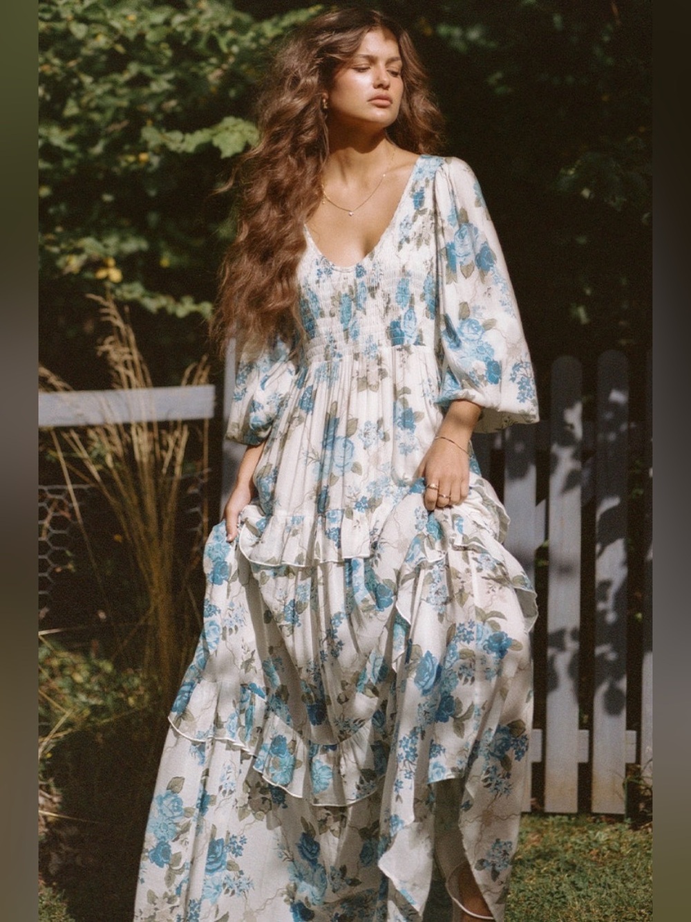 Spell and the Gypsy Rose Garden Gown Maxi Dress size S NEW with Tags